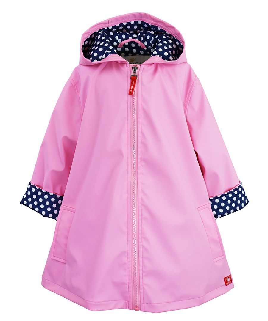 A-Line Raincoat - Parfait Pink