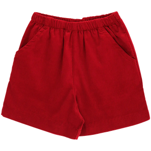 Elastic Waist Cord Short - Red