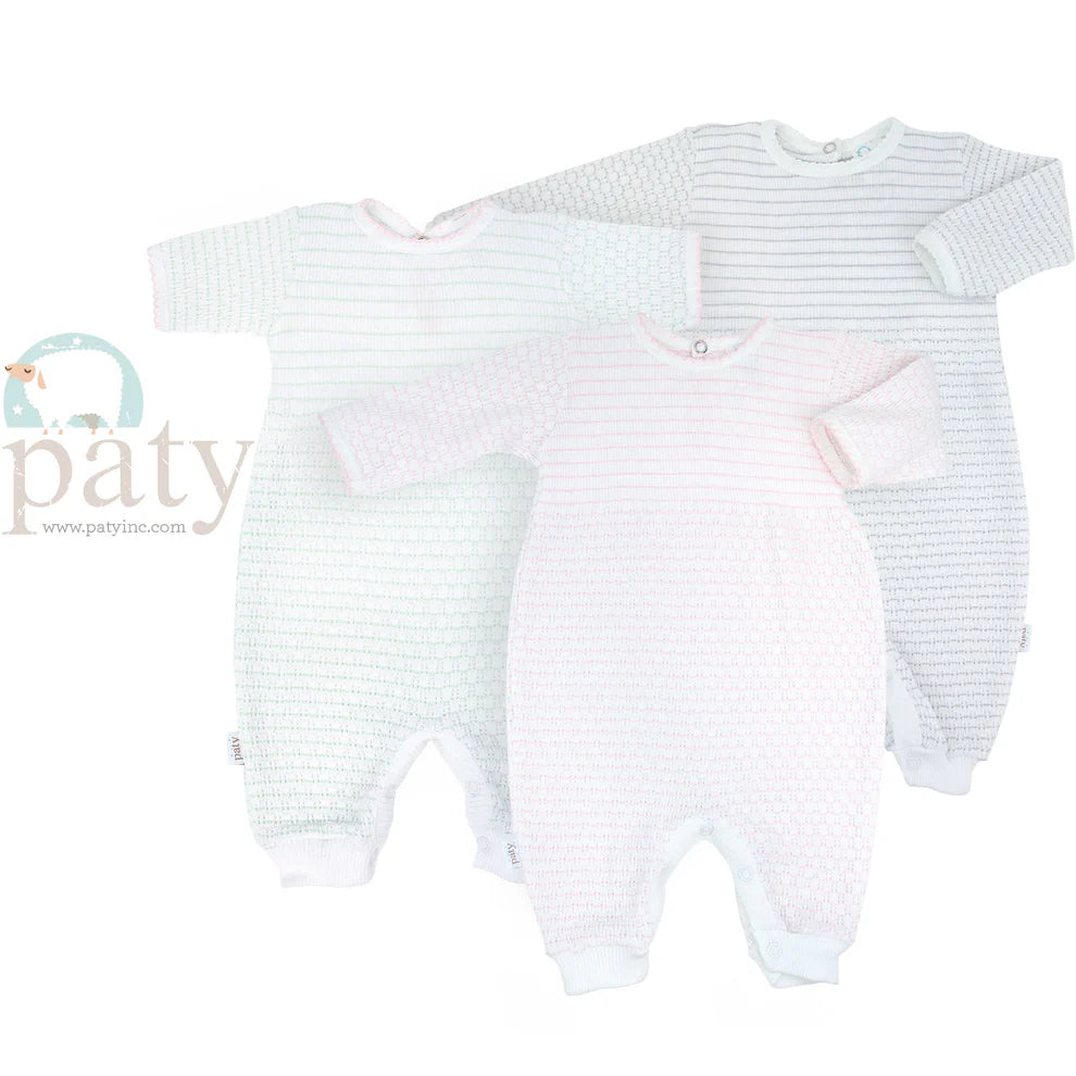 S/S Pinstripe Romper