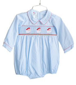 Santa Smocked Henry Bubble