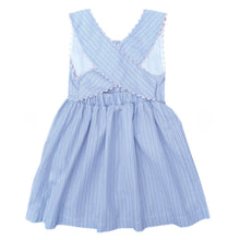 Load image into Gallery viewer, Sammy Dress - Pink and Blue Stripe
