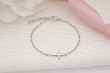 Load image into Gallery viewer, Horizontal Cross Bracelet
