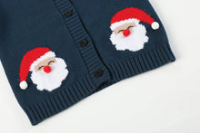 Load image into Gallery viewer, Christmas Santa Knit Cardigan
