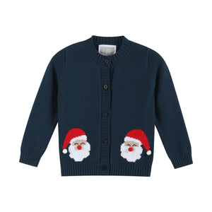 Christmas Santa Knit Cardigan