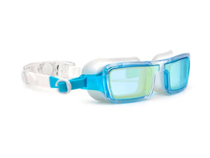 Retro Goggles - White/Blue