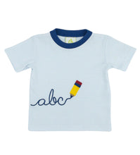 Load image into Gallery viewer, ABC Blue Stripe Harry&#39;s Play Tee
