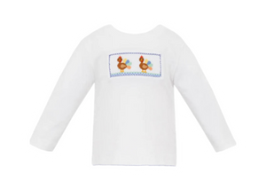 Turkey Smocked L/S T-Shirt