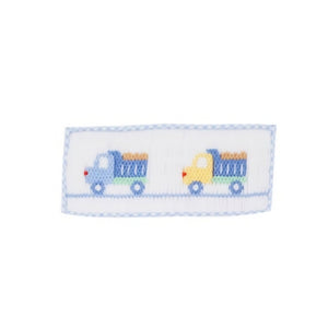 Dump Trucks Smocked Bloomer Set