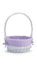 Load image into Gallery viewer, Gingham Lined Easter Basket
