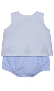 Bailey Diaper Sets - Sailboat