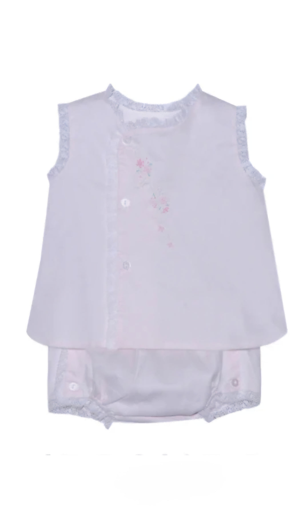 Blanche Diaper Set