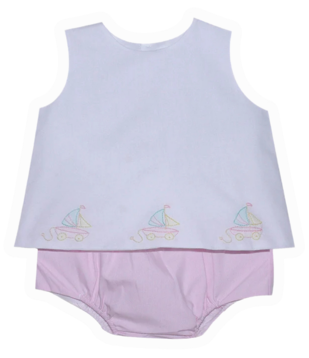 Bailey Diaper Sets - Sailboat