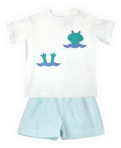 Frogs T-Shirt & Shorts Set