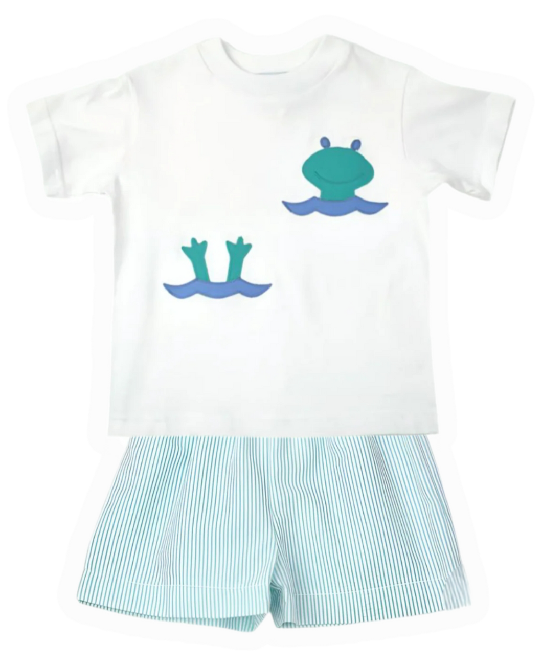 Frogs T-Shirt & Shorts Set