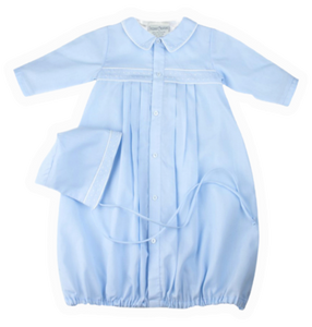 Boys Dot Emb Take Me Home Gown & Hat