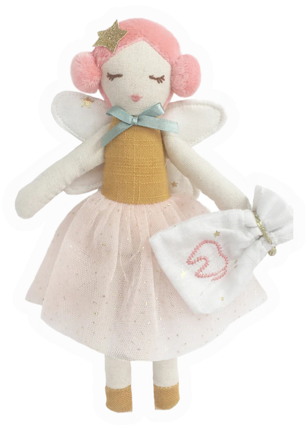 Tooth Fairy Doll w/ Pouch