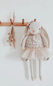 Dolly Bunny Linen Backpack