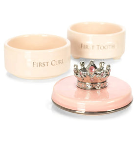 First Tooth & Curl Keepsake Box