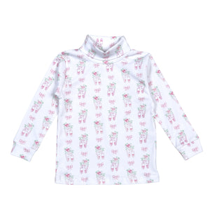 Twinkle Toes Pima Turtleneck