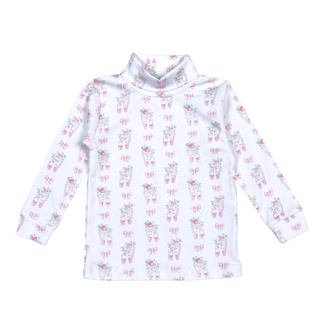 Twinkle Toes Pima Turtleneck