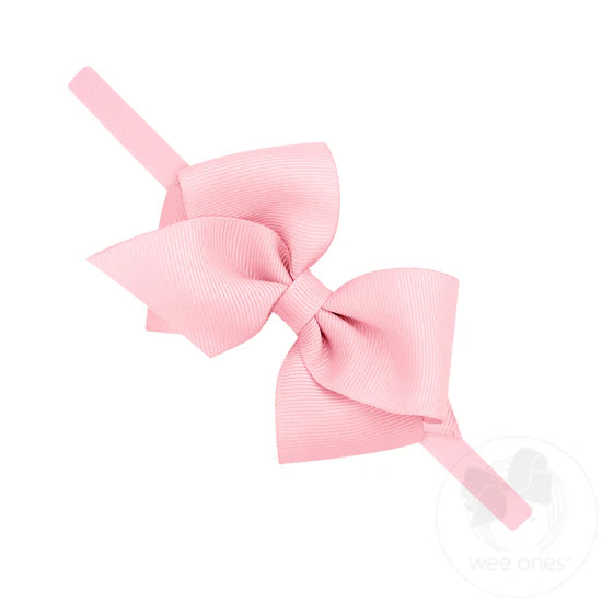XSmall Grosgrain Bow on Elastic