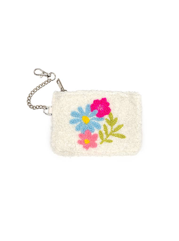 Keychain Pouch - Flowers in Bloom