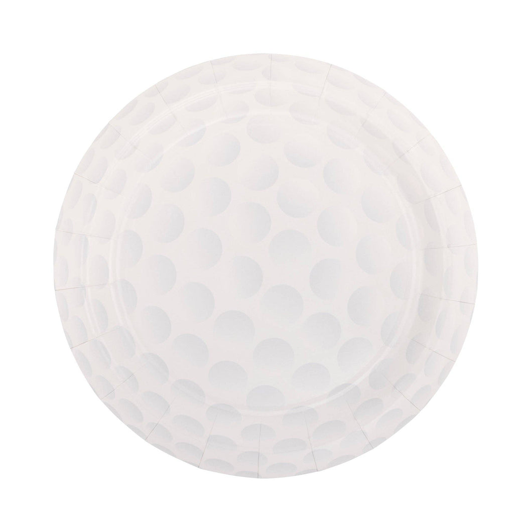 Golf Ball Paper Plates