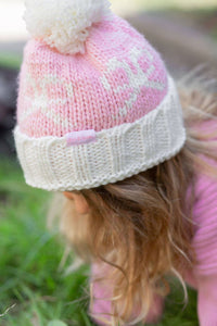 Bows Bobble Hat (Baby, Toddler)