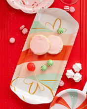 Load image into Gallery viewer, Candy Cane Lane Bamboo Tray
