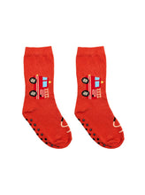 Load image into Gallery viewer, 3D Packaged Crew Socks - Fire Truck
