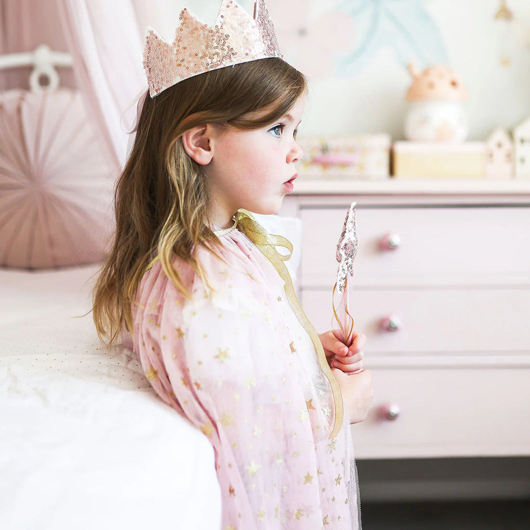 Tulle Star Cape
