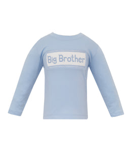 L/S Smocked Big Brother Tee