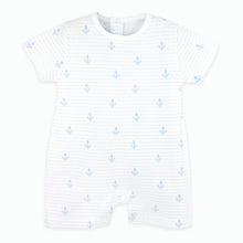 Load image into Gallery viewer, Anchors and Stripes Romper
