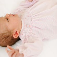 Load image into Gallery viewer, Anna Smocked Bishop Footie
