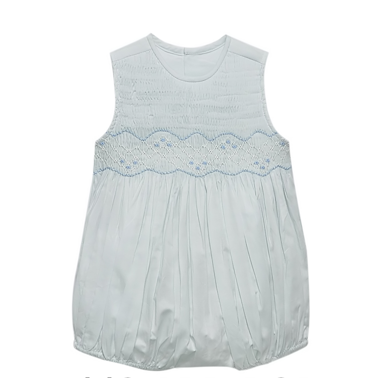Asher Boy Smocked Bubble