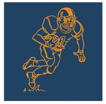 Load image into Gallery viewer, Collegiate Football Player Tee
