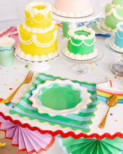 Load image into Gallery viewer, Ric Rac Edge Dessert Plates
