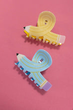 Load image into Gallery viewer, Back To School Pencil Hair Claw Clip
