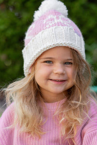 Bows Bobble Hat (Baby, Toddler)