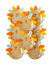 Load image into Gallery viewer, Harvest Turkey Shaped Plate
