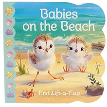 Load image into Gallery viewer, Babies on the Beach Lift-A-Flap Book
