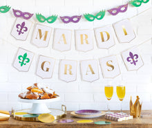 Load image into Gallery viewer, Mardi Gras 7" Plates
