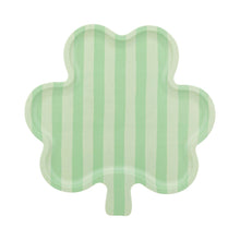 Load image into Gallery viewer, Shamrock Shaped Bamboo Tray
