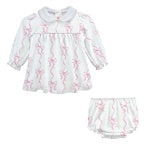 Coquette Bows Printed Dress