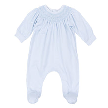 Load image into Gallery viewer, Benjamin Smocked Bishop Footie
