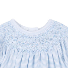 Load image into Gallery viewer, Benjamin Smocked Bishop Footie
