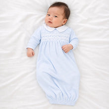 Load image into Gallery viewer, Benjamin Smocked Collared Gown
