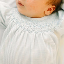 Load image into Gallery viewer, Benjamin Smocked Bishop Footie
