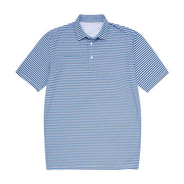 Striped Performance Polo