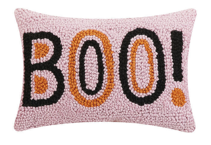 Boo Halloween Pillow